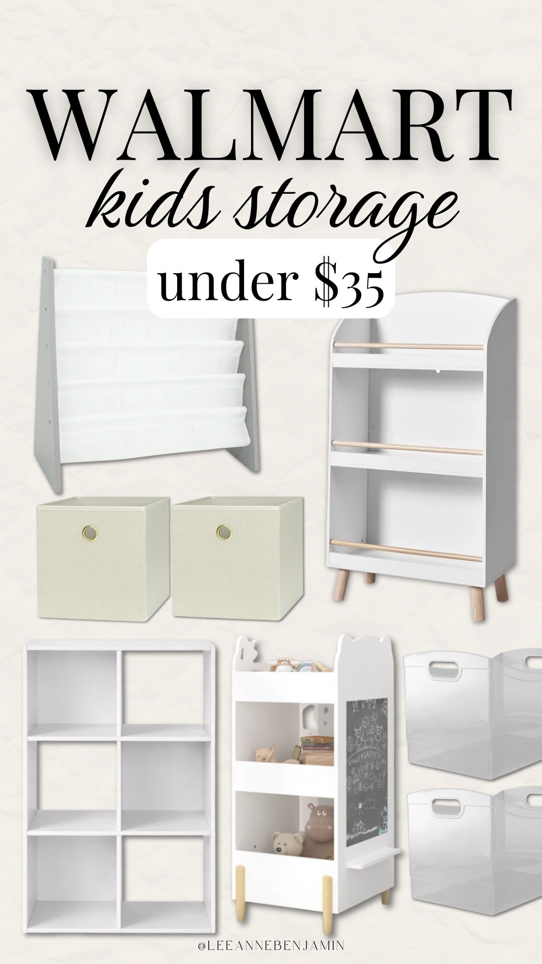 Walmart kids storage under $35!

#LTKHome #LTKSaleAlert #LTKSeasonal