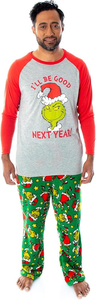 Dr. Seuss GRINCH Who Stole Christmas Matching Family Pajama Sets For Men, Women, Kids, Toddlers | Amazon (US)
