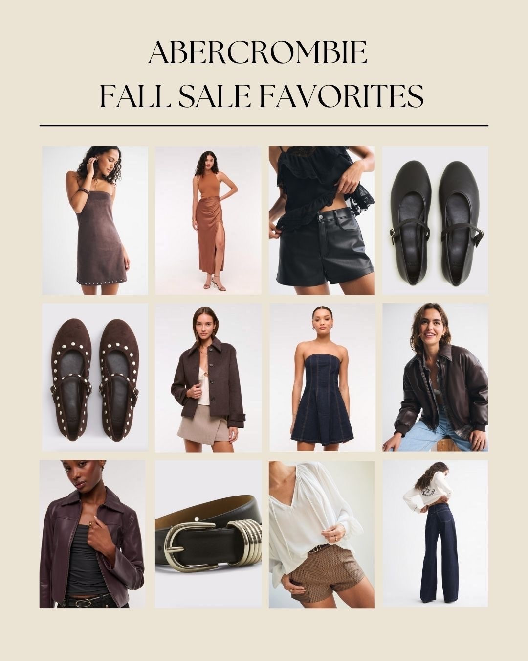 🍂 Fall street style made easy 🍂
The #LTKFallSale is almost here 🎉 From Sept 26-29, get 25% off my Abercrombie fall favorites exclusively in the LTK app! and the code is stackable!! 

Abercrombie is serving fall outfit inspiration with these chic staples — think vintage fall vibes, early fall layering, and the best brown styling for the season.  Linking all my Abercrombie fall sale favorites so you can shop and style them now ✨

Abercrombie, fall sale, LTK fall sale, fall street style, fall outfit, early fall, seasonal outfit, jacket, brown, suede

#LTKSeasonal #LTKSaleAlert #LTKFallSale