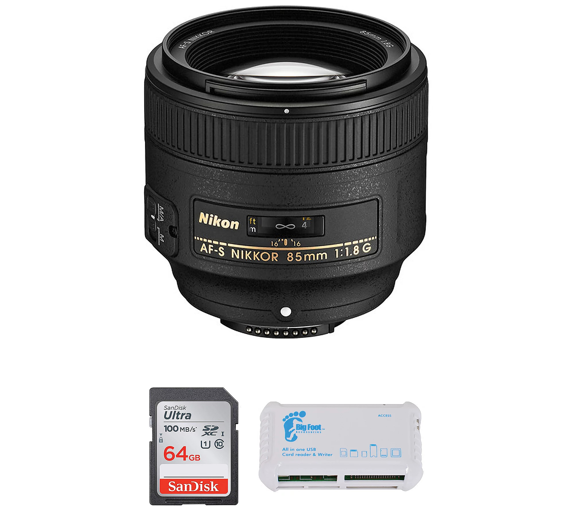 Nikon NIKKOR 85mm f/1.8G Lens Bundle | QVC