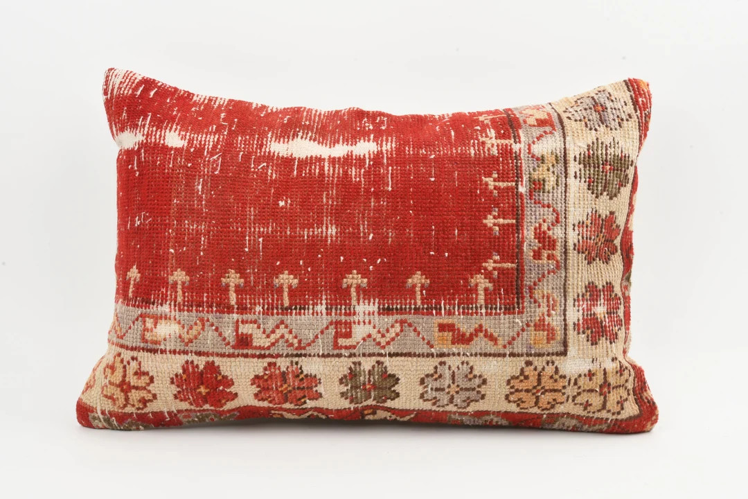 16x24 Kilim Lumbar Cover Tribal Vintage Kilim Pillow Cover - Etsy | Etsy (US)