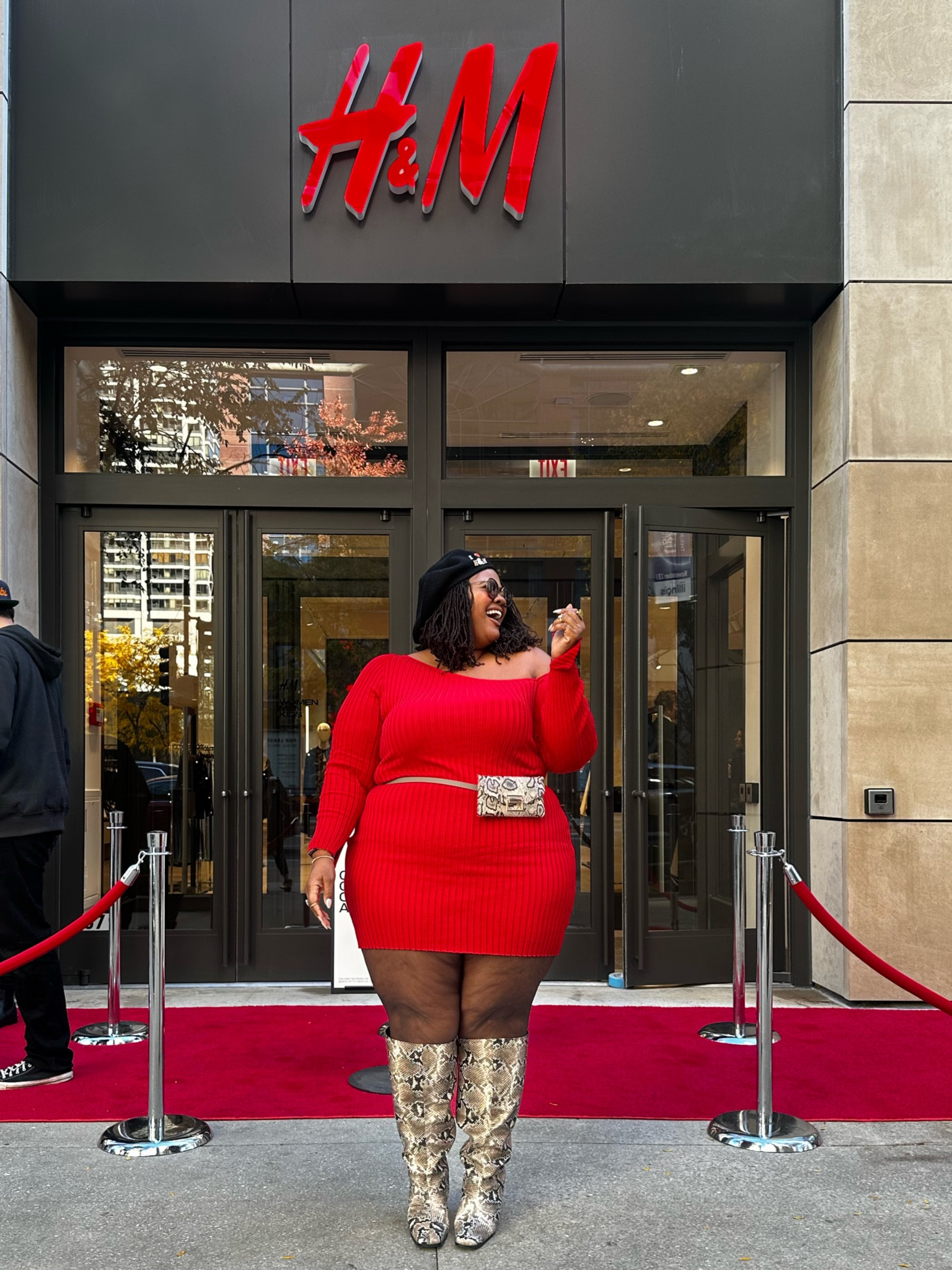 Here’s the outfit I wore as the host of H&M’s Grand Opening on Michigan Ave! I’m wearing an XXL in this dress even though I normally wear a 3X or 4X. Always try things! Sometimes the material will work for you! 

#LTKStyleTip #LTKSeasonal #LTKPlusSize