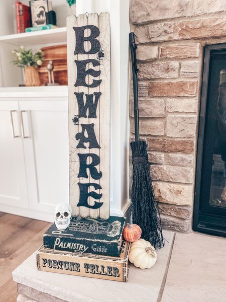 🎃Halloween decor ideas!! Use these faux books as a base to stack other items. Add a fun sign and you’re done!

#halloween #halloweendecor #halloweendecorations #halloweenfireplacedecor #halloweenmantledecor #modernfarmhouse #modernfarmhousehalloween

#LTKhome #LTKSeasonal #LTKHalloween