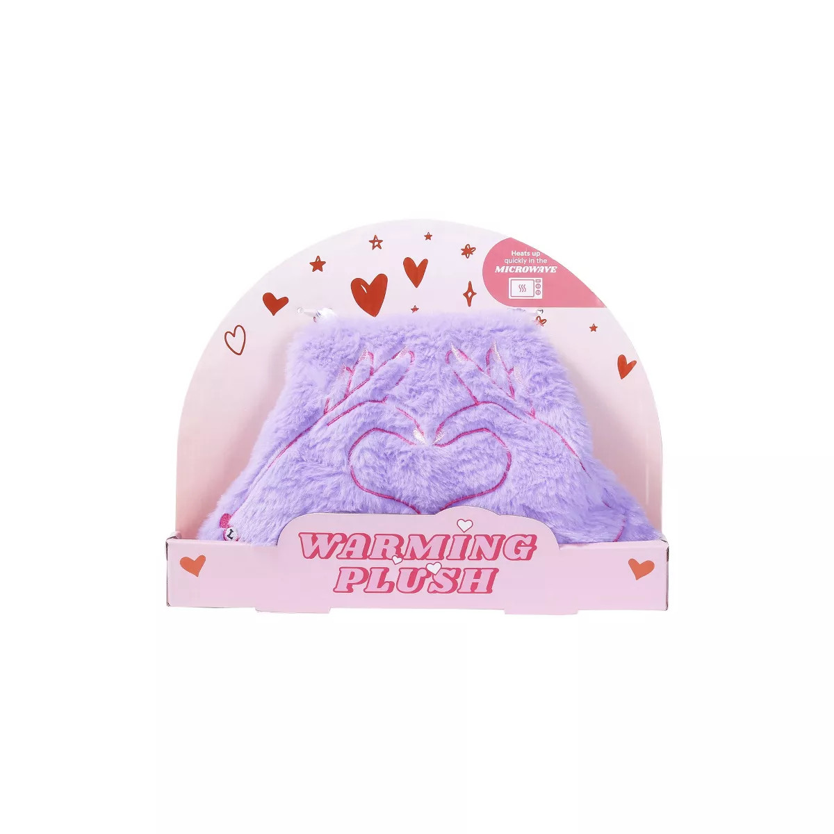 Vivitar 12" Plush Huggable Heated Plush Heart Hands | Target