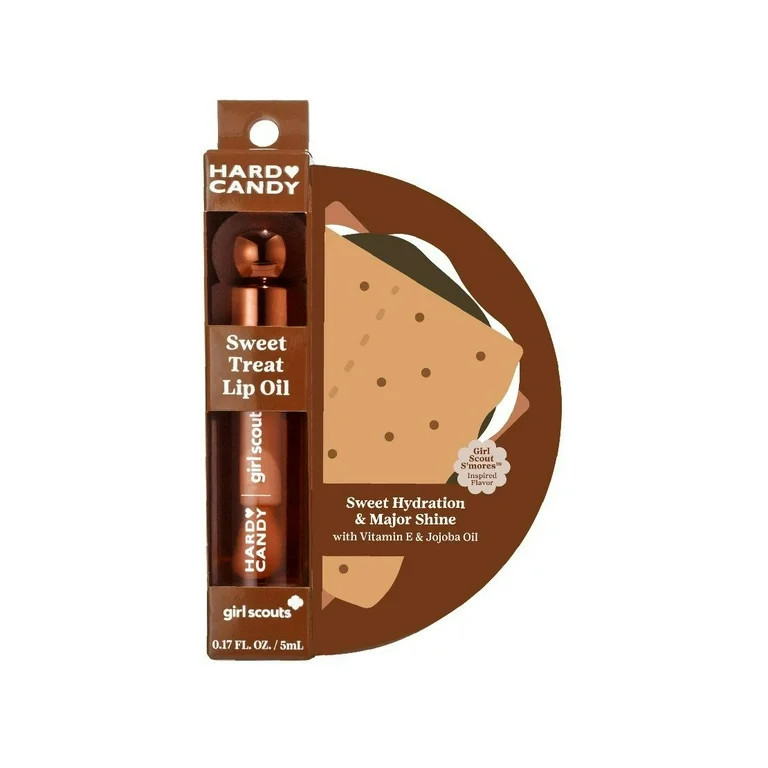 Hard Candy Girl Scouts Hydrating Glossy Lip Oil with Apricot Oil, Jojoba & Vitamin E, Limited Edi... | Walmart (US)