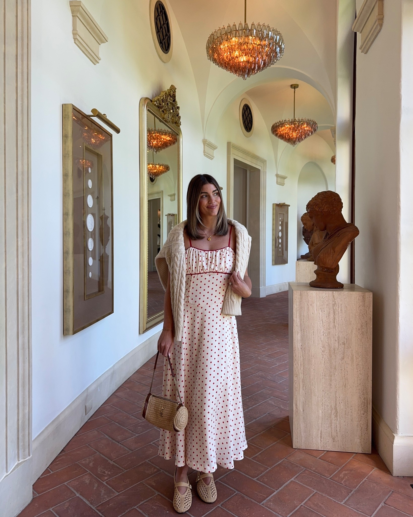 Polka dot dress, midi dress, ballet flats, Amazon

#LTKgrwm #LTKootd #LTKdayinmylife