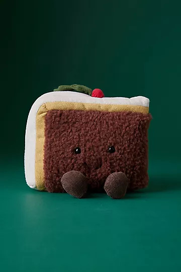 Jellycat Torta di Natale Slice Peluche Giocattolo | Anthropologie (UK)