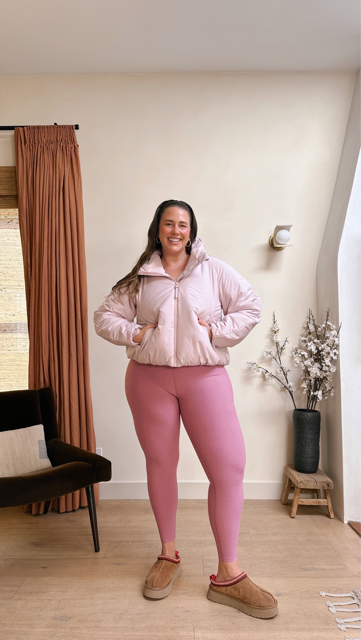 Jacket: Size XL & Leggings: Size L



#LTKMidsize #LTKActive #LTKSaleAlert