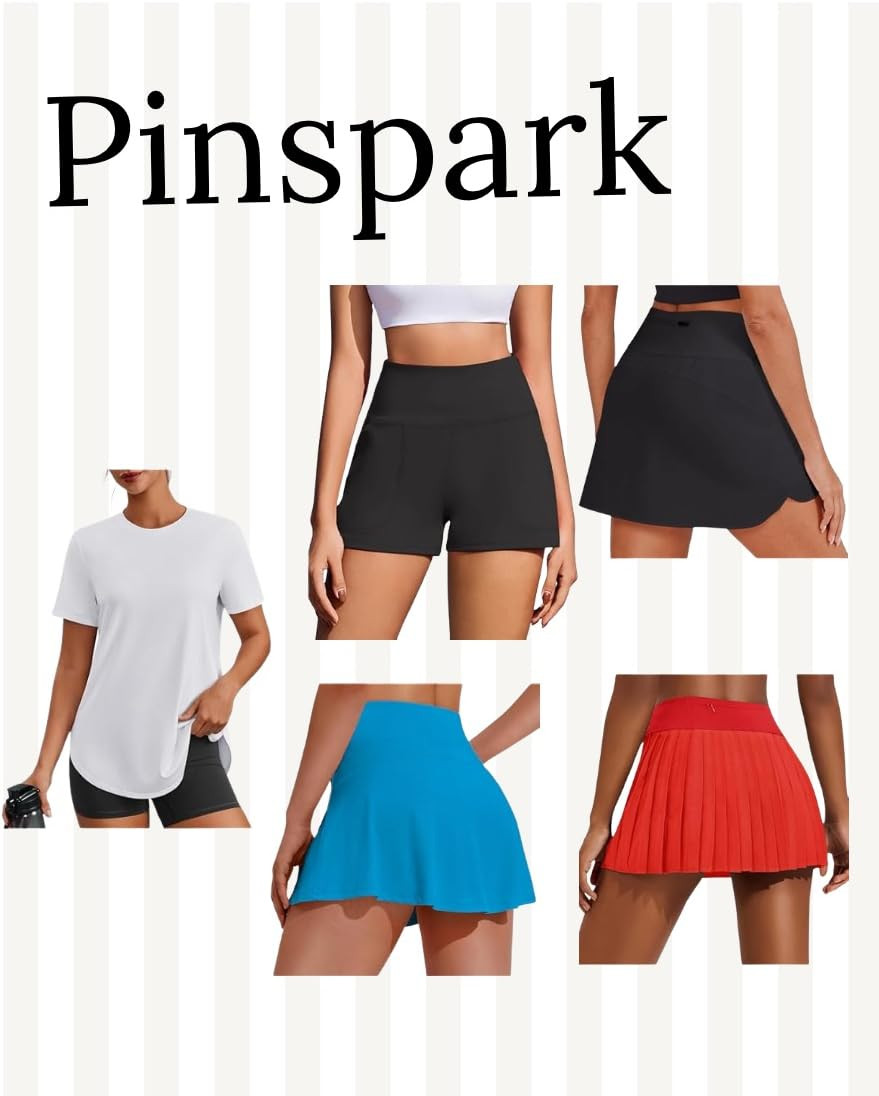 Level up your workout game with these Pinspark essentials. From pleated skorts to high-waisted shorts, stay comfortable and stylish whether you’re on the court or at the gym! Click the link in bio to shop the collection! #Activewear #TennisStyle #WorkoutGoals 

 #LTKdayinmylife #LTKgrwm #LTKootd