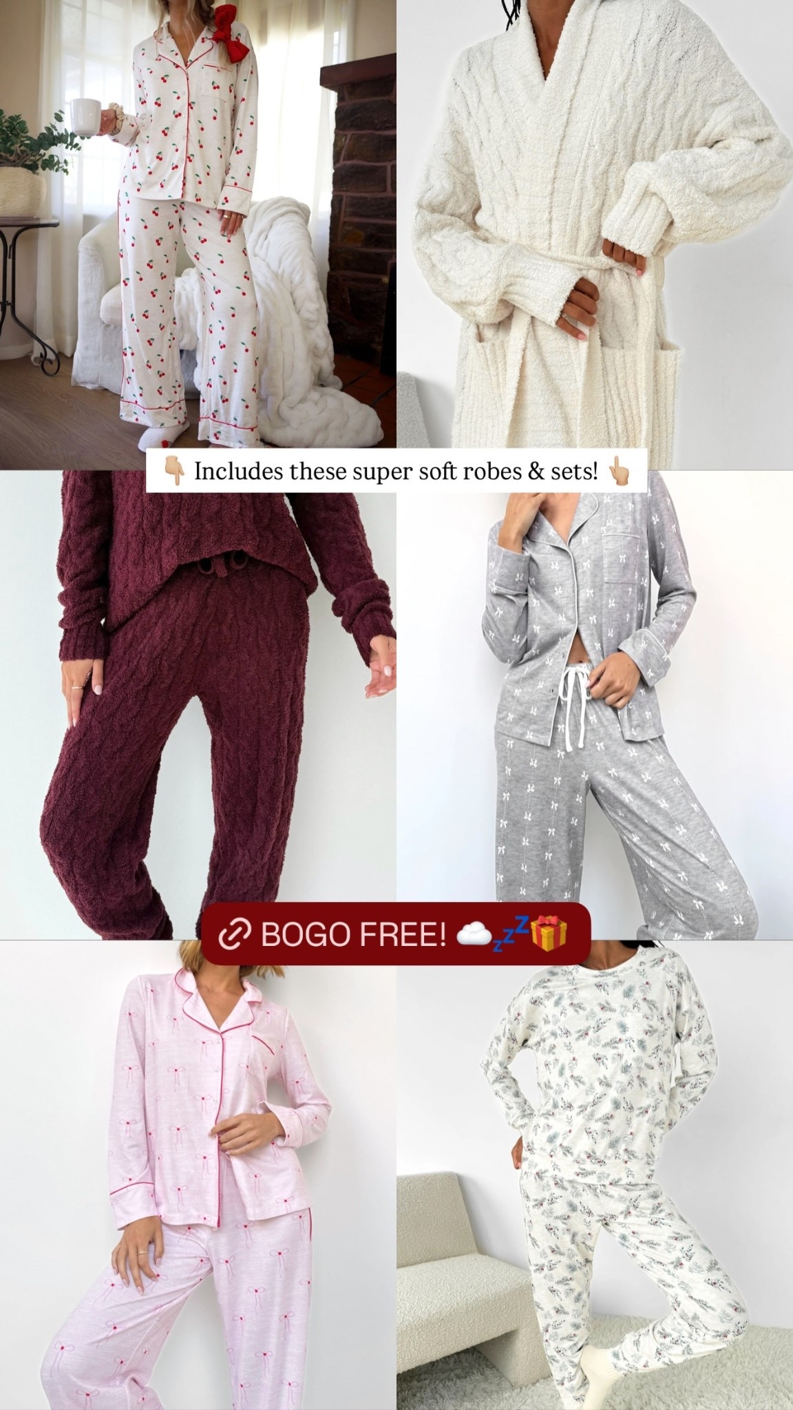 @splendidla 👇🏼 Includes these super soft robes & sets! 👆🏼

I size up in the pj sets to a M and get my true S in the robe/fuzzy lounge sets! 

#LTKSaleAlert #LTKGiftGuide #LTKFindsUnder100