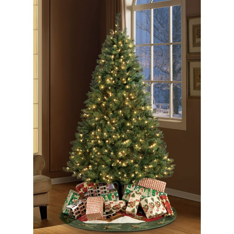 Holiday Time 6.5Ft Arlington Tree with 300 Clear Incandescent Mini Lights for the Christmas Seaso... | Walmart (US)