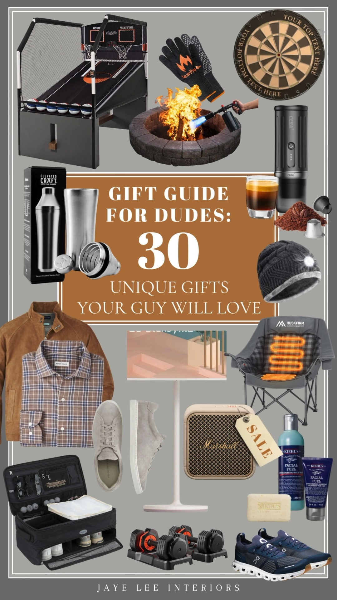 30 Gifts Your Guy Will Love!
Gift Guide for Dudes, Gifts for him, gifts for dad, gifts for husband, gifts for father-in-law, gifts for father, dad gifts, gift guide for guys, stocking stuffer for guys, stocking stuffers for him, portable TV, #personalizedgifts #dartboard #basketballgame #mancave #gameroom #mensfashion #heatedcampingchair #sidelinestyle #sportsdad #cocktailshaker #homegym #travelespresso #bluetoothspeaker

#LTKGiftGuide#LTKFindsUnder100#LTKMens 

 

#LTKHoliday #LTKCyberWeek #LTKSaleAlert