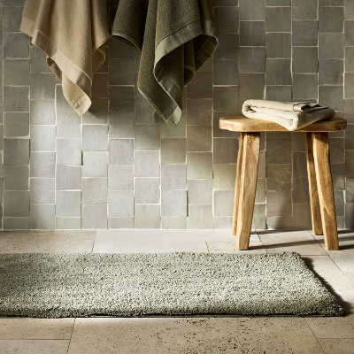 24"x40" Modal Plush Bath Rug Light Green - Casaluna™ | Target