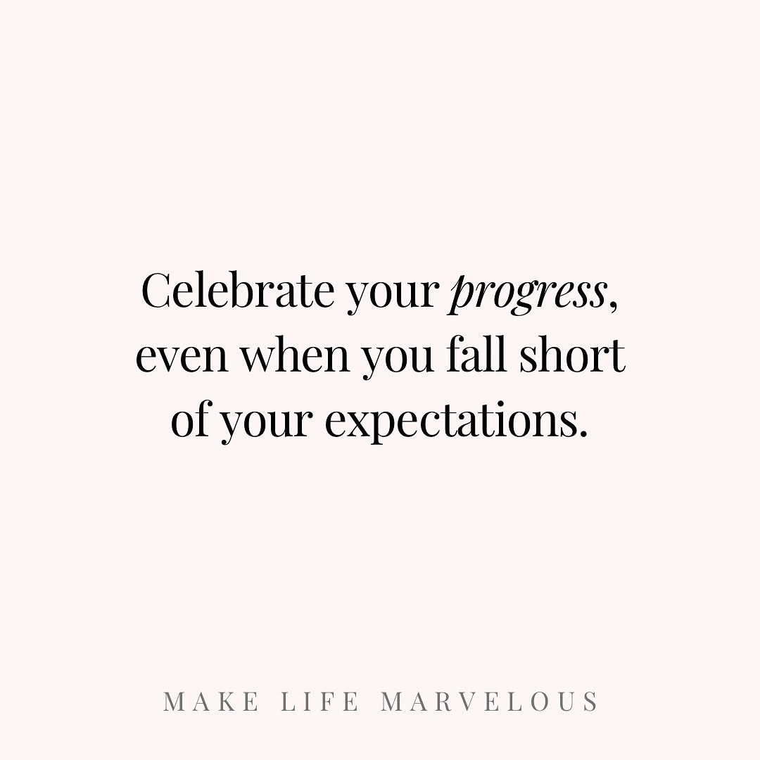 Every step forward counts! 
 
Don’t wait until the end to celebrate—you’re putting in the work and growing right now. 🎉

💗 Ashley
 
Make Life Marvelous
It’s still progress, progress not perfection, keep going, inspirational quote.

#LTKStyleTip #LTKHome