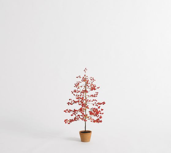 Lit Blissful Berry Tree | Pottery Barn (US)