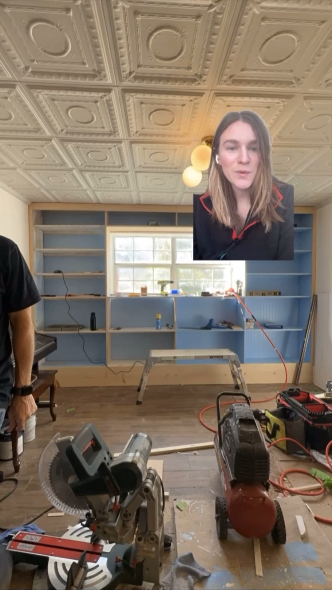 Everything I used for my bookshelves!
