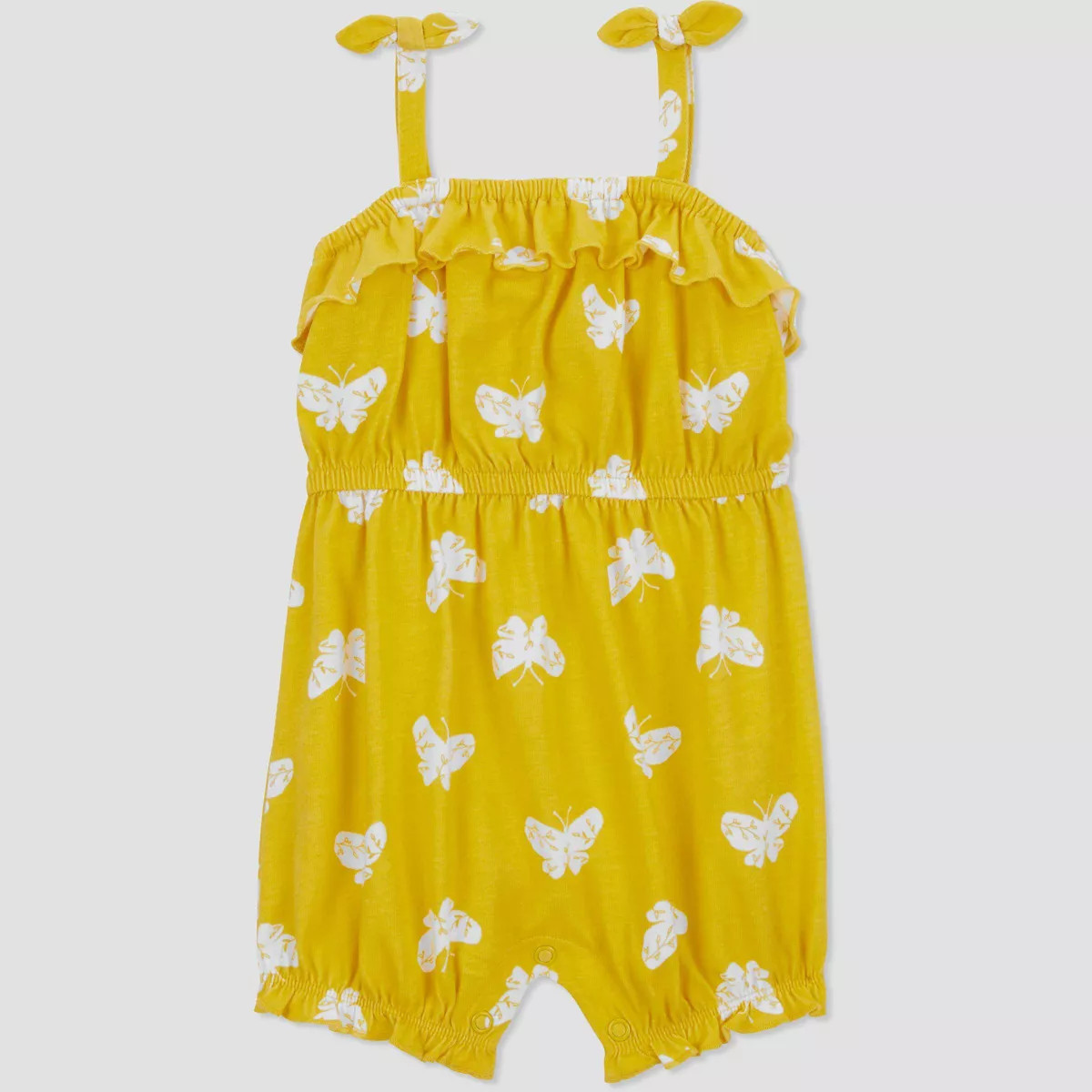 Carter's Just One You®️ Baby Girls' Butterfly Romper - Yellow/White Newborn | Target