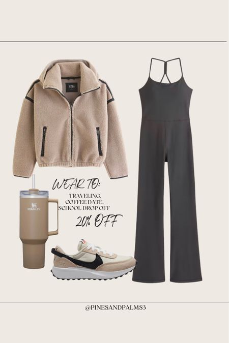 Travel outfit, school drop off outfit 

#LTKtravel #LTKstyletip #LTKfitness