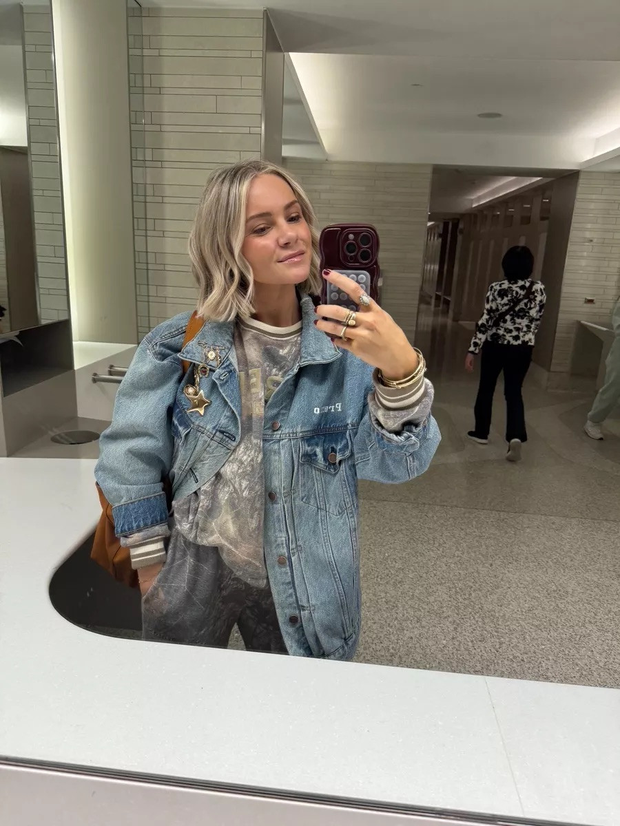 My favorite comfy denim jacket is on sale! Under $60! 

#LTKHoliday #LTKCyberWeek #LTKSaleAlert