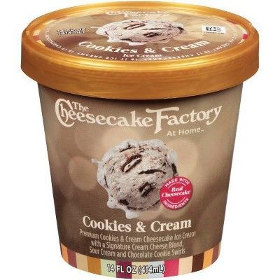 Cheesecake Factory Cookies n Cream Ice Cream - 14oz | Target