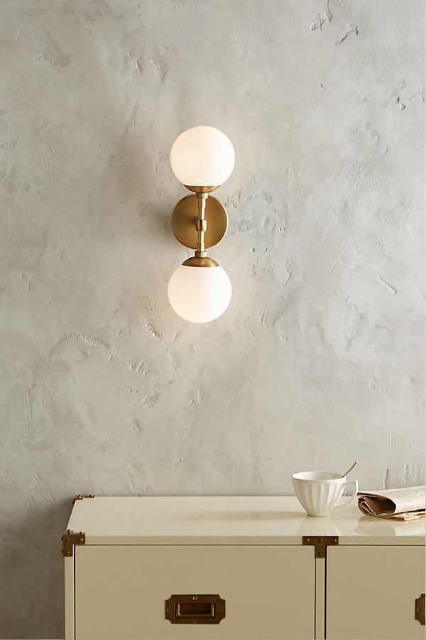 Double Perryman Sconce By Anthropologie in Gold Size ALL | Anthropologie (US)