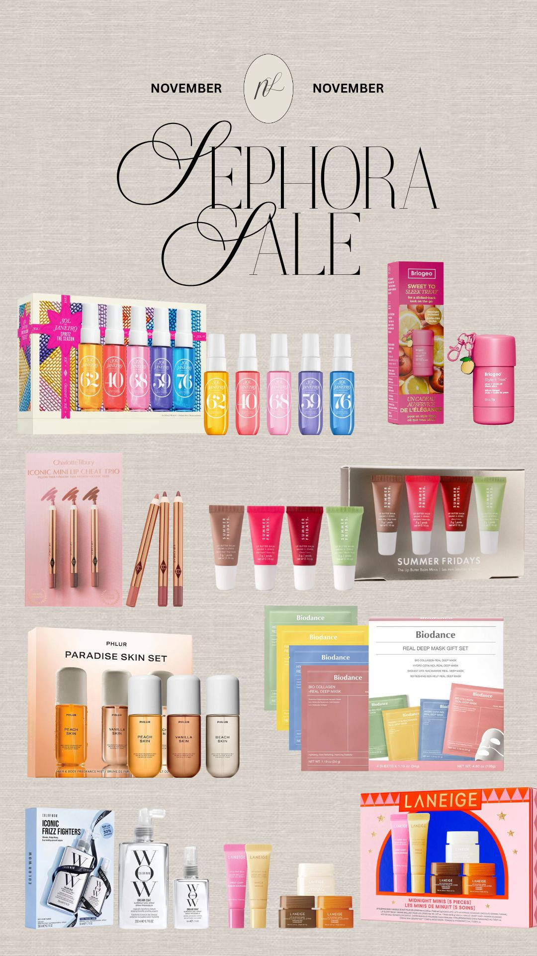 Sephora holiday gift sets  

 

#LTKGiftGuide #LTKHoliday #LTKU