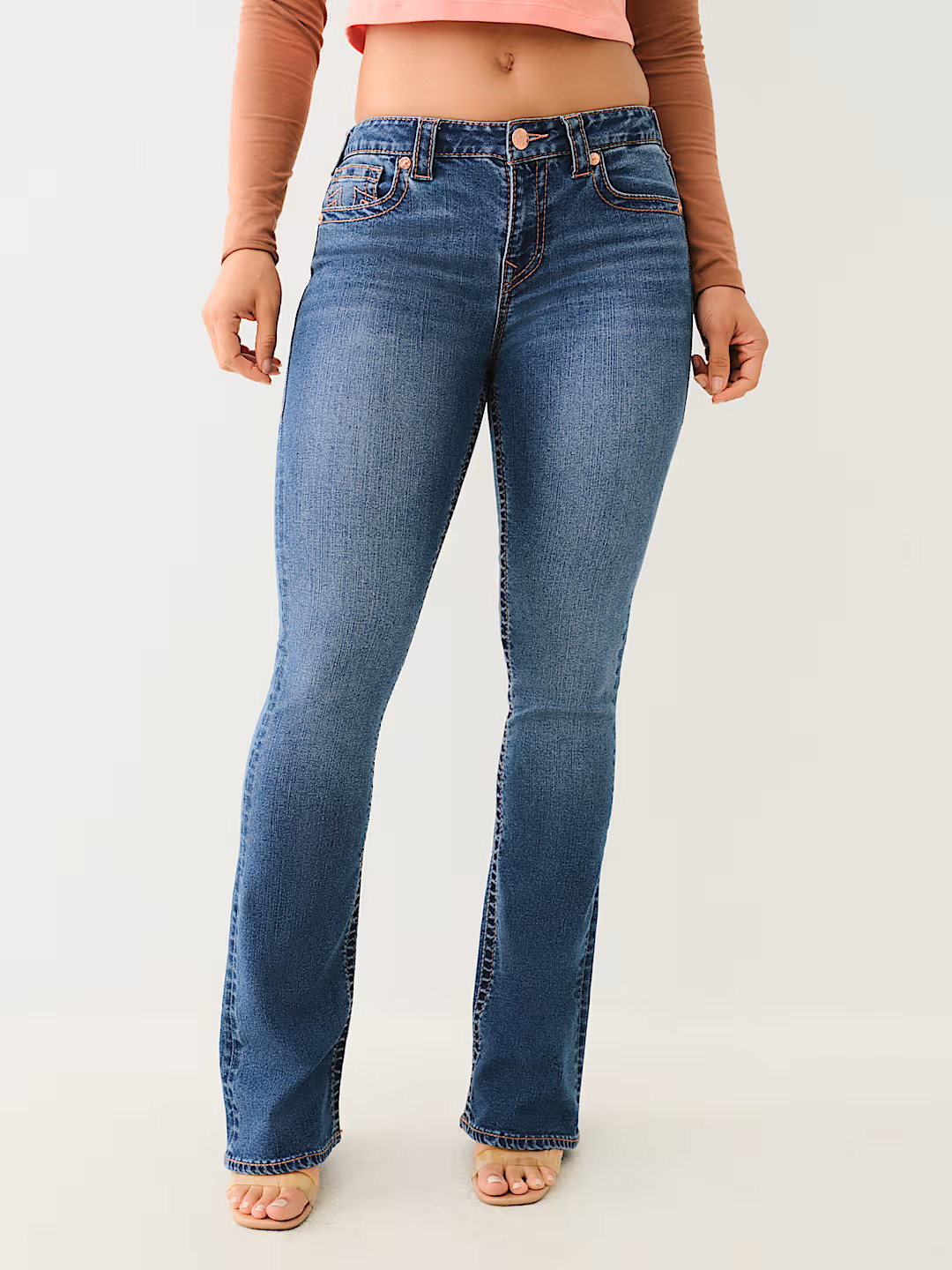 BECCA MID RISE BIG T BOOTCUT JEAN | True Religion