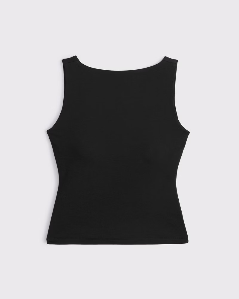 Bra-Free Scoop Back Slash Top | Abercrombie & Fitch (US)