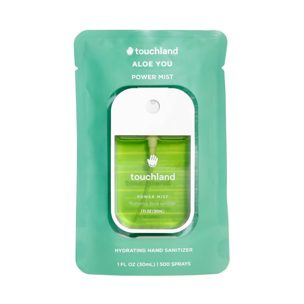 Touchland Power Mist Hydrating Hand Sanitizer - Aloe You  - 1 fl oz/500 sprays | Target