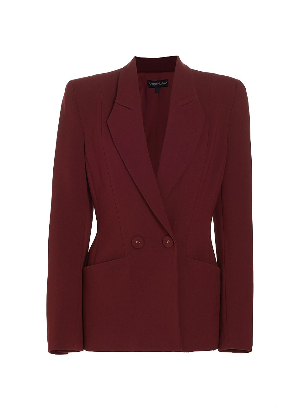 Women's Dart Wool-Cashmere Coat - Merlot - Size 6 | Saks Fifth Avenue