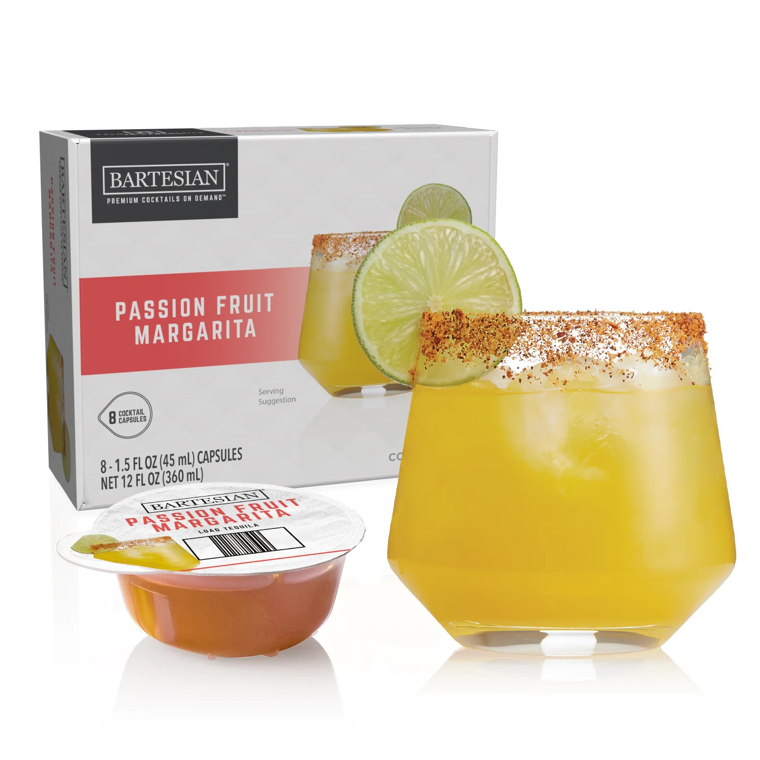 Passion Fruit Margarita Cocktail Capsules | Bartesian | Bartesian