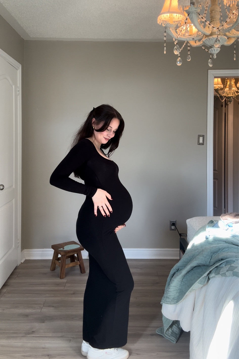 The dress I wore for maternity photos! Bump friendly option for during pregnancy and postpartum 

#LTKautumn #LTKmaternity #LTKcanada