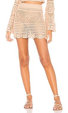 MAJORELLE Lucy Skirt in Sand from Revolve.com | Revolve Clothing (Global)