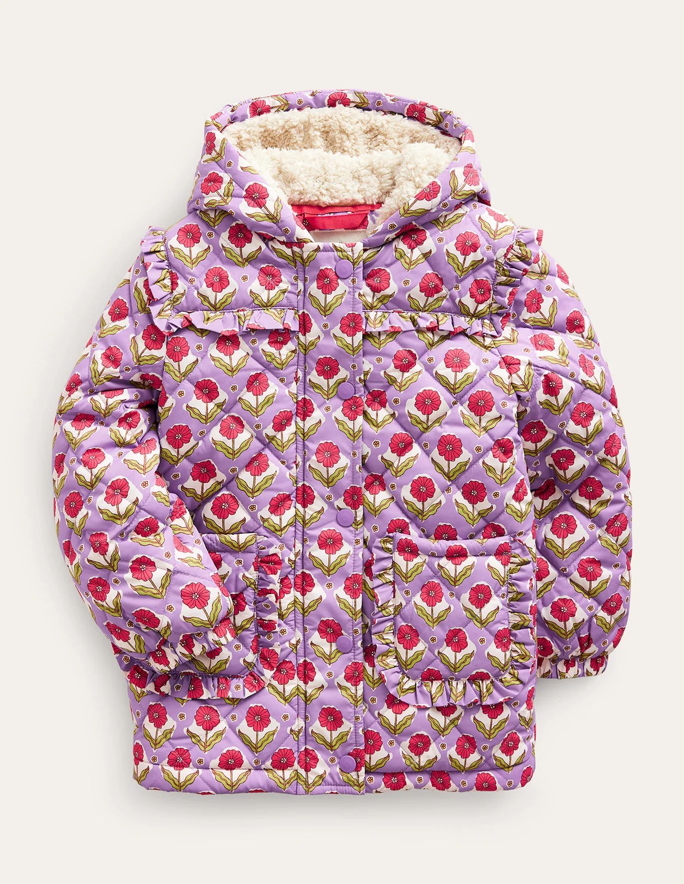 Scallop Quilted Anorak | Boden (US)