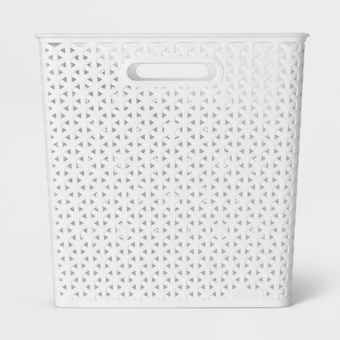 Y-Weave 13" Cube Decorative Storage Basket - Room Essentials™ | Target