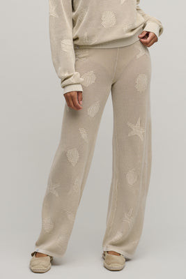 Sunbleached Shell Motif Pant | Barefoot Dreams