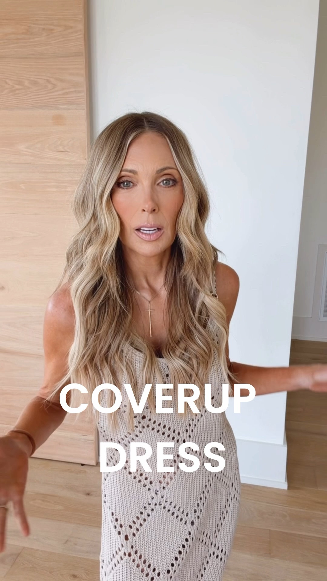 A simple, comfortable, and pretty tank cover up with crochet detailing. Use code JENNYR15 for 15% off. 

@cupshe #CupshePartner
