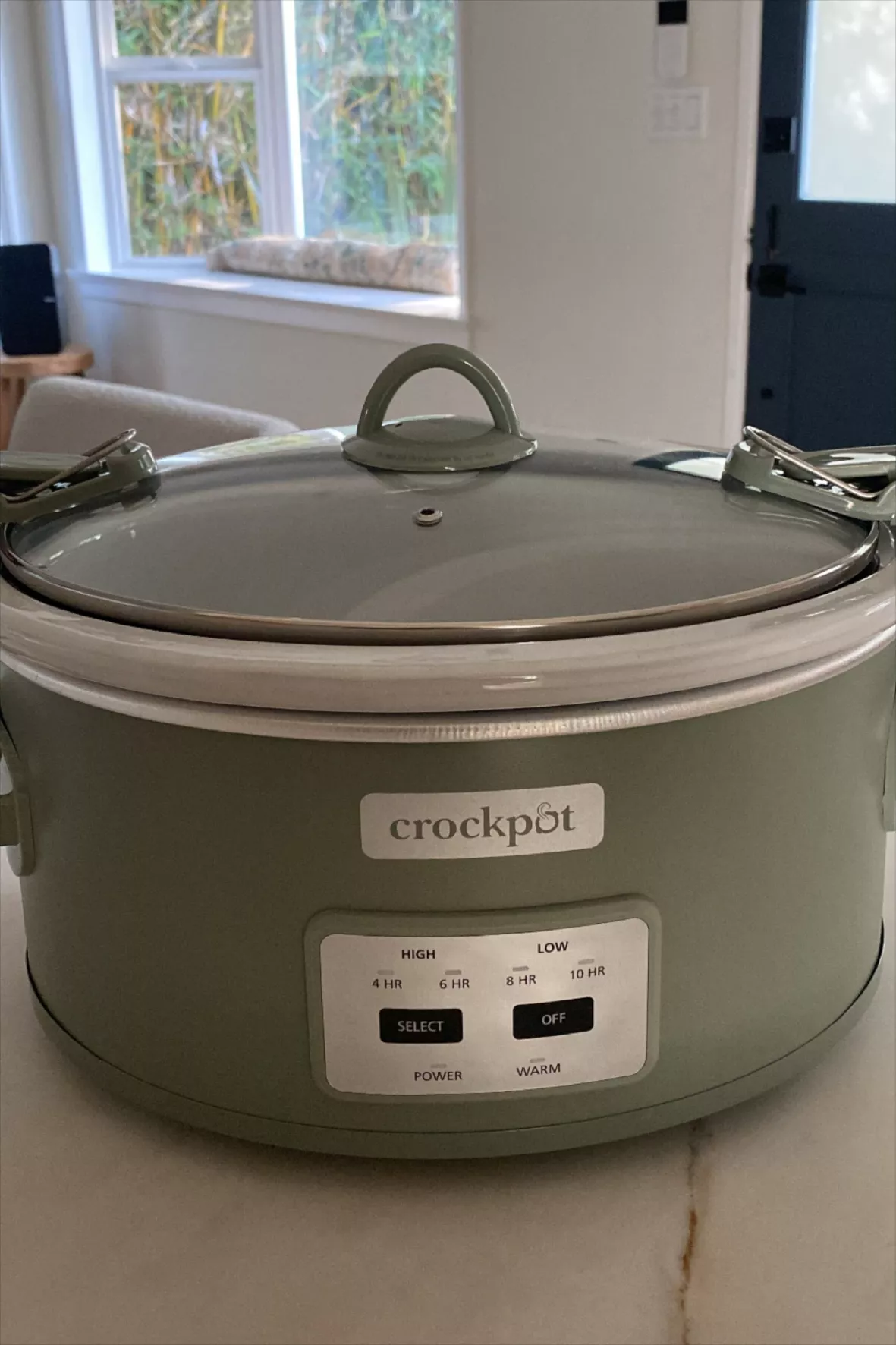 Crock Pot 6qt Cook and Carry Programmable Slow Cooker - Sage in