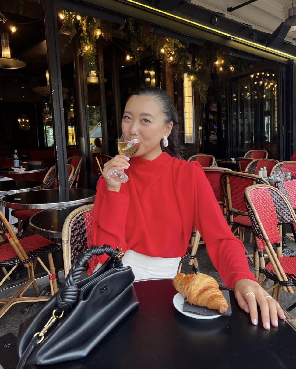 Can’t get better than this lovely red top with a glass of wine and croissant!

#LTKItBag #LTKTravel #LTKStyleTip