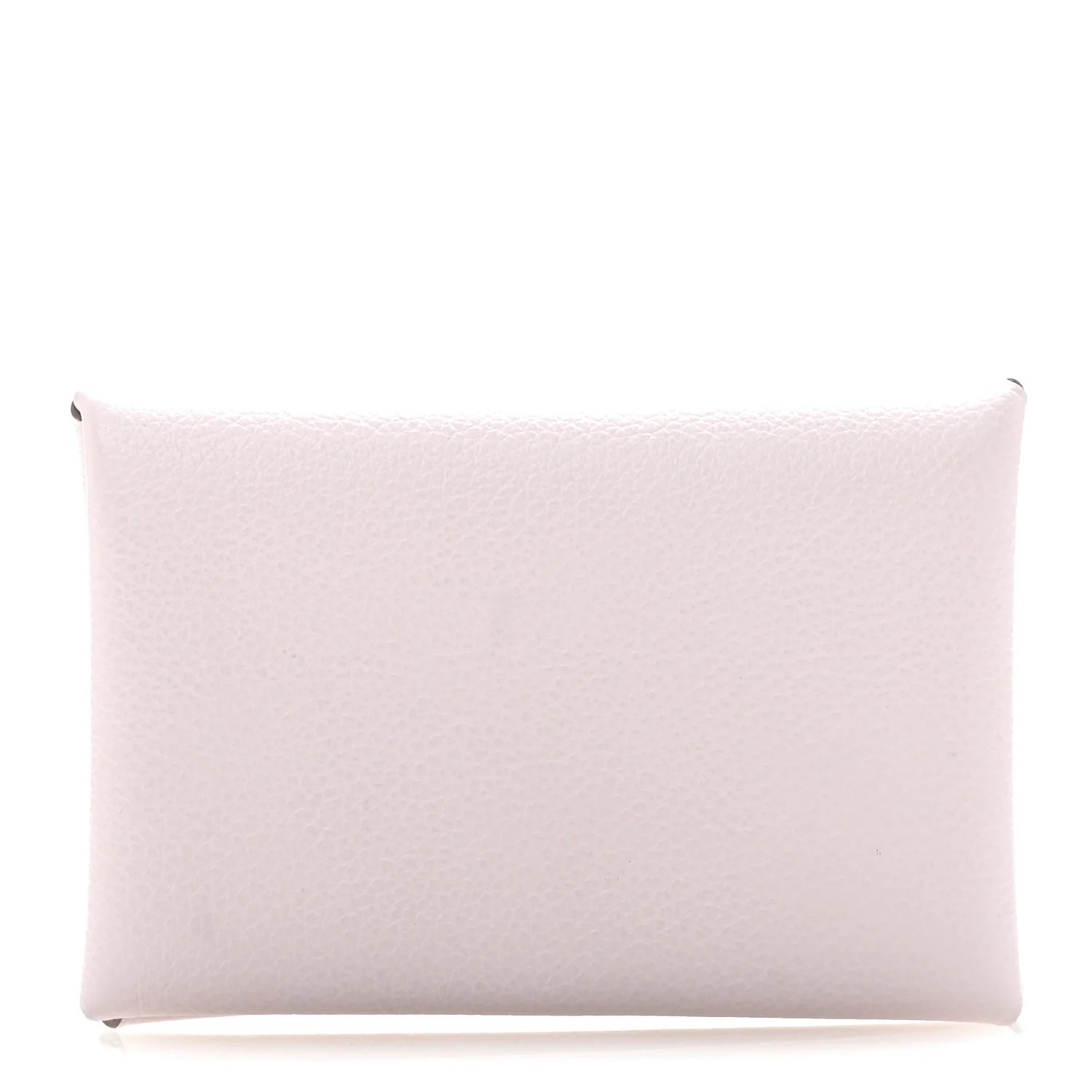 Hermes Evercolor Calvi Card Case Mauve Pale 1716572 | FASHIONPHILE (US)