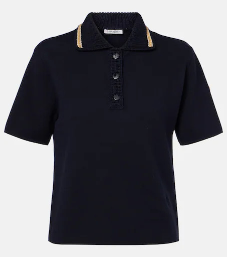 Knitted cotton polo shirt | Mytheresa (US/CA)