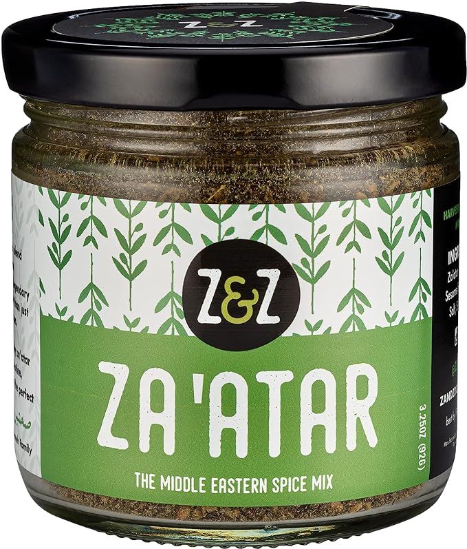 Amazon.com : Za'atar by Z&Z (Zaatar/Zatar/Zahtar) – Eat. Good. Za'atar, 3.25oz – Middle Easte... | Amazon (US)