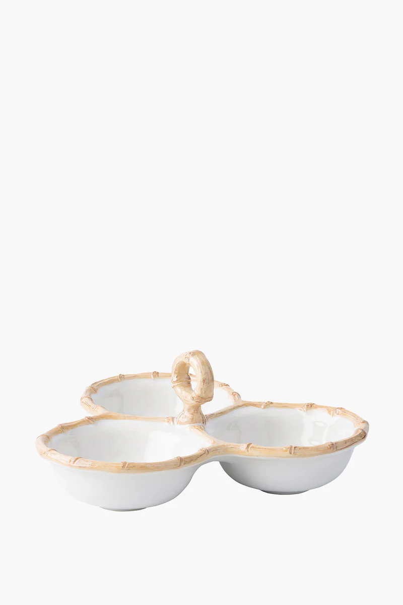 Classic Bamboo Cocktail Triple Server | Tuckernuck (US)