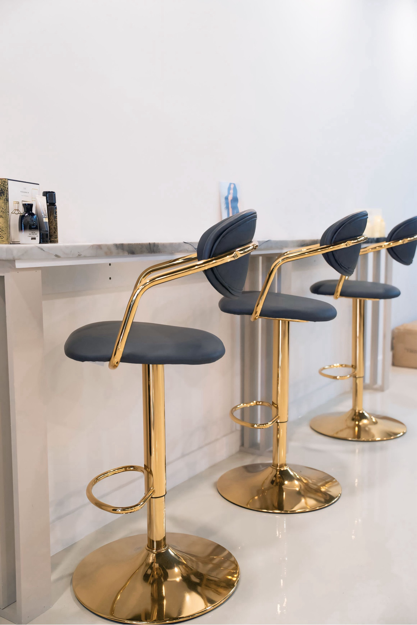 Chairs I added to our processing bar in Brio Hair Company ✨ 

The height is adjustable, they are surprisingly comfy, and are so sleek looking. Quick shipping too! 

#LTKHome