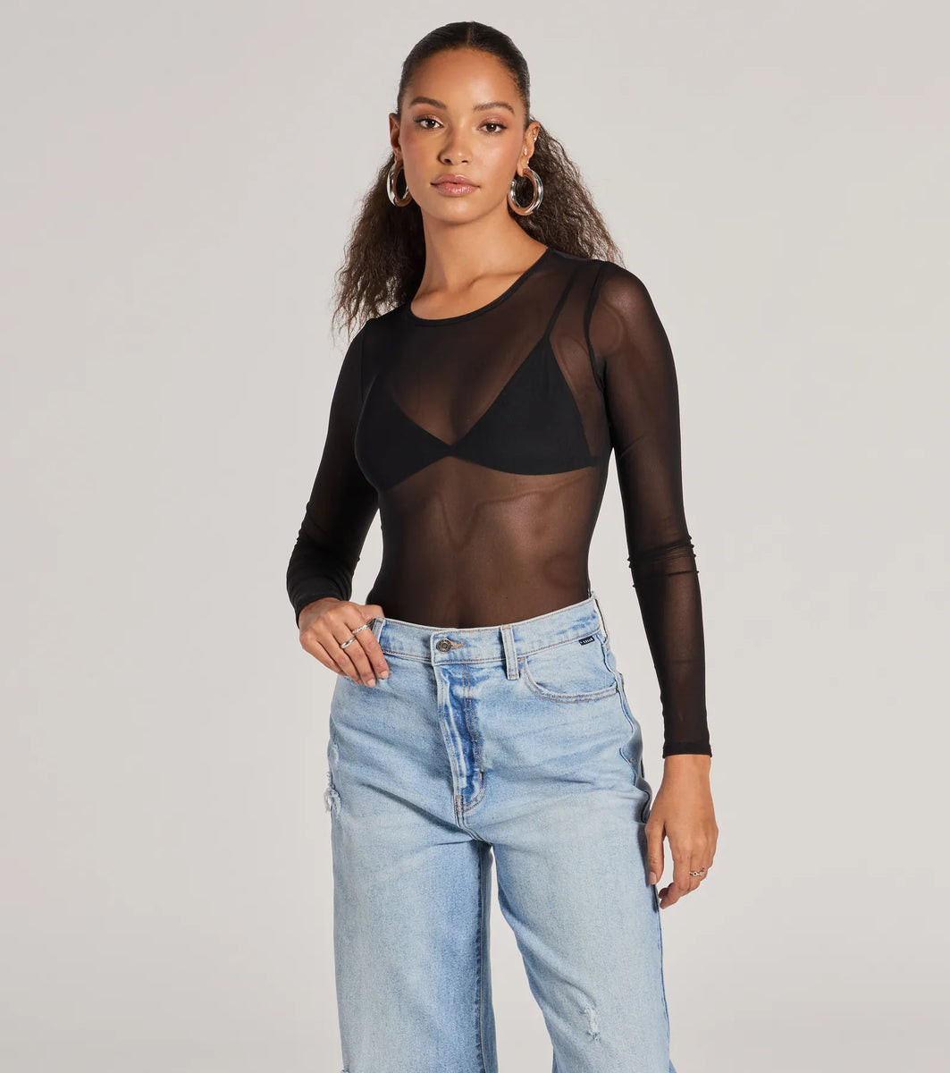 Love's A Mesh Bodysuit | Windsor Stores