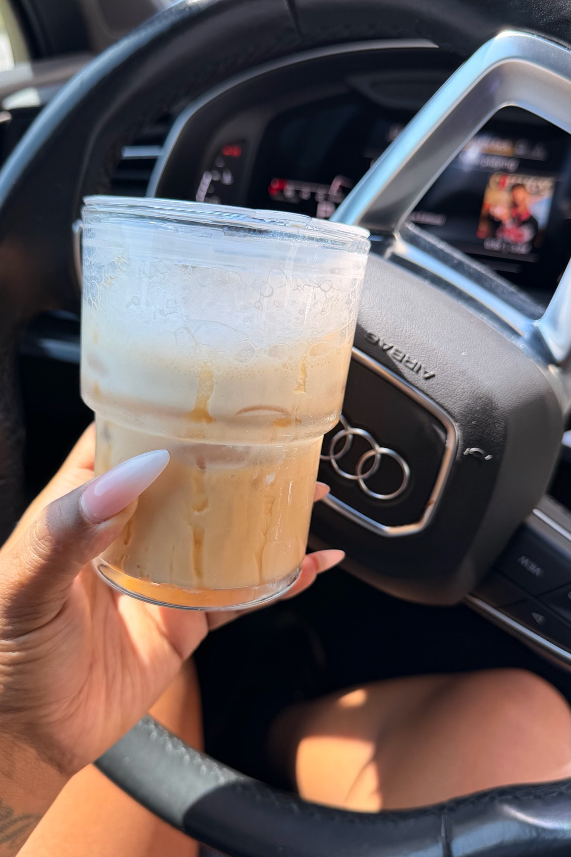 to go glass spill proof coffee cup