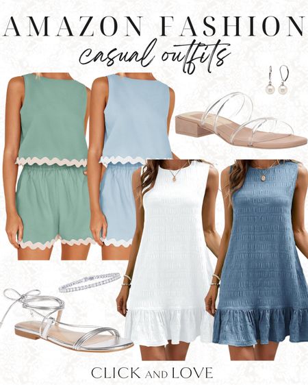 Casual outfits from Amazon! These scalloped sets are so cute and under $50 👏🏼

Midi dress, ruffle dress, matching sets, summer clothes, summer dresses, sandals, jewelry, fashionable clothing, casual fashion, casual outfit, ootd, Womens fashion, fashion, fashion finds, outfit, outfit inspiration, clothing, budget friendly fashion, summer fashion, wardrobe, fashion accessories, Amazon, Amazon fashion, Amazon must haves, Amazon finds, amazon favorites, Amazon essentials #amazon #amazonfashion

#LTKmidsize #LTKstyletip #LTKfindsunder50