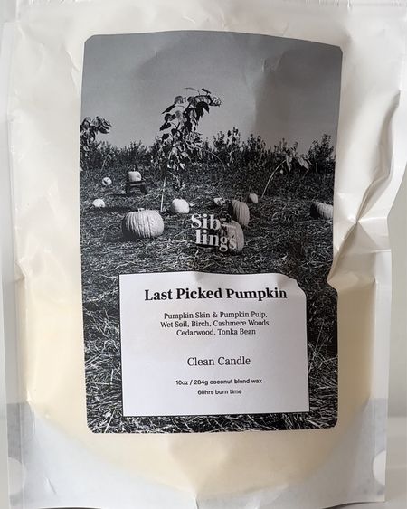 Newest Obsession! Pouring my own candle in a vessel of my choosing. The Last Picked Pumpkin scent from @siblings_essentials is absolutely incredible! These candles make really fun and creative gifts instead of a traditional candle.

#ad #candlemaking #diycandle 

#LTKHoliday #LTKGiftGuide #LTKhome