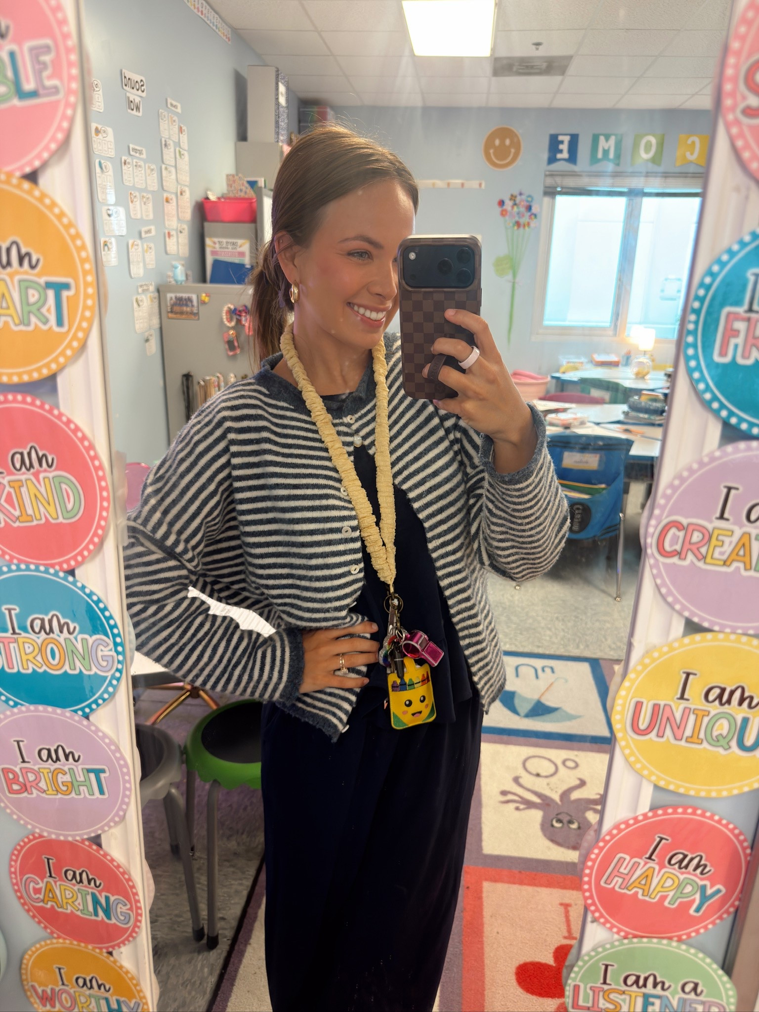 Obsessed with this striped cardigan!

#LTKootd #LTKdayinmylife