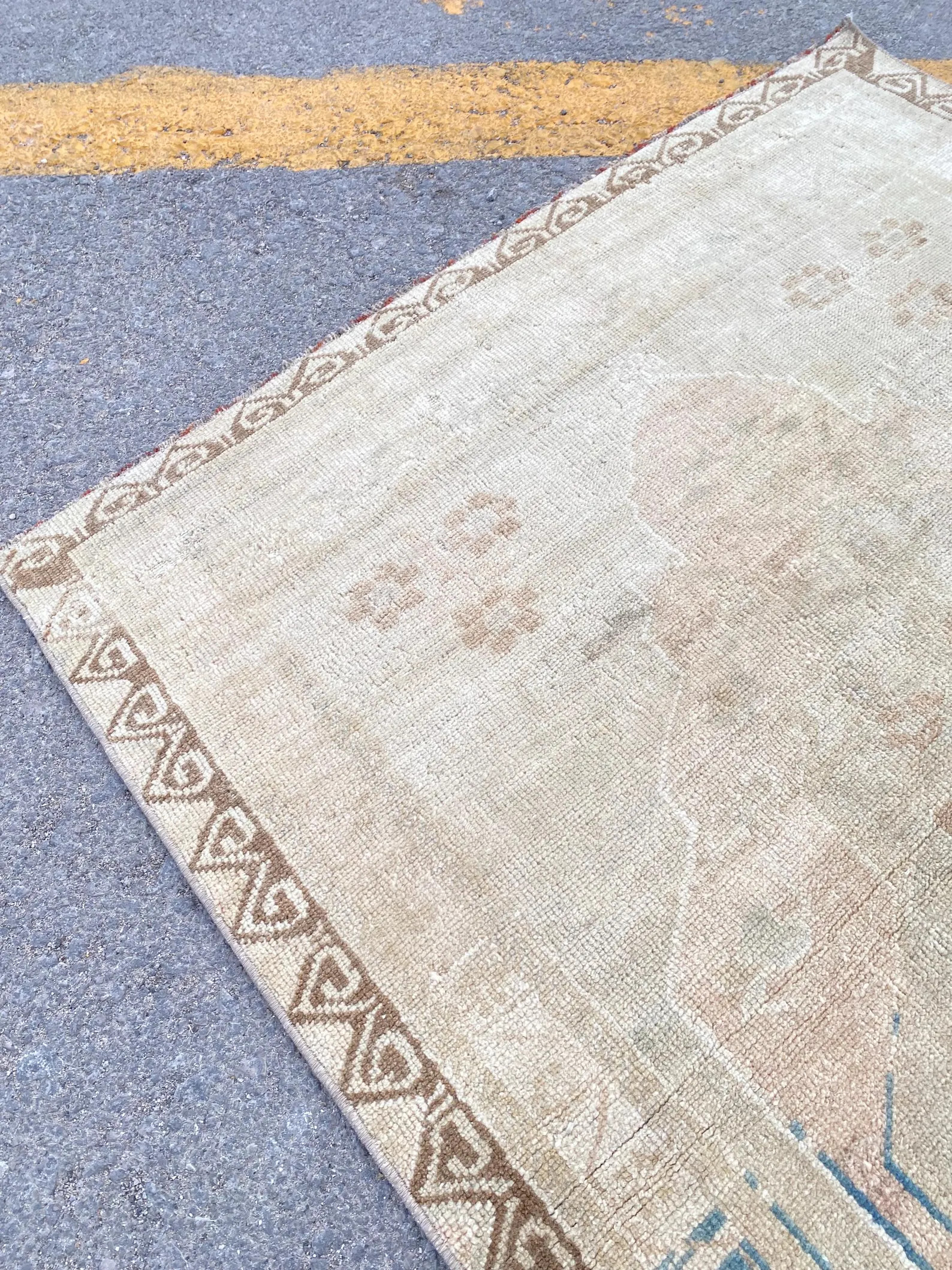 4x6 Vintage Oushak Rug: Handmade Turkish Wool Area Rug - Etsy | Etsy (US)